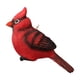 thumbnail image 2 of Adorno de pájaro rojo, estatuilla de cardenal, artesanía, decoración de cardenal, pájaro colgante de resina para ventana de decoración del hogar,, 2 of 9