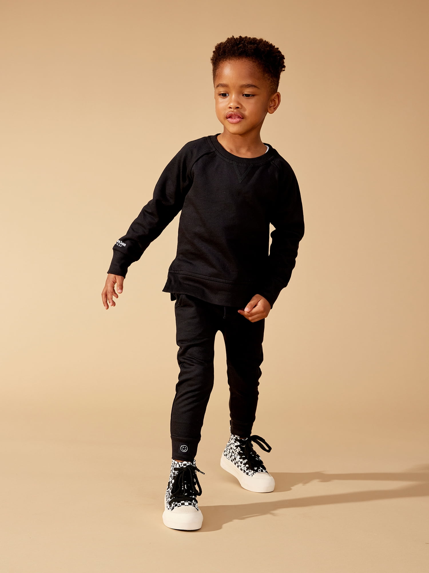 Little Star Organic Toddler Unisex 2 Pk Long Sleeve Pullover Sweatshirts, Size 12 Months-5T