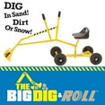thumbnail image 3 of Big Dig Rolling Sandbox Digger Excavator Crane w/ 360 Rotation Base (2 Pack), 3 of 8