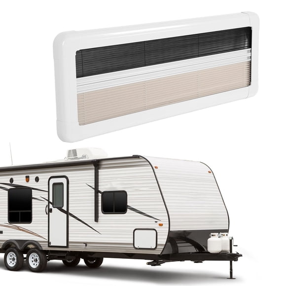 RV Pleated Blinds Screen,  Window Shades Easy  Heat Insulation  Structure Wide Application  for Van for Motorhome