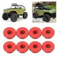 thumbnail image 1 of 1/24 M2 Anti Loose Nut, 8 Pieces Self Locking Flanged Nylon Lock Nut  For Repair Blue,Black,Red,Gold, 1 of 8