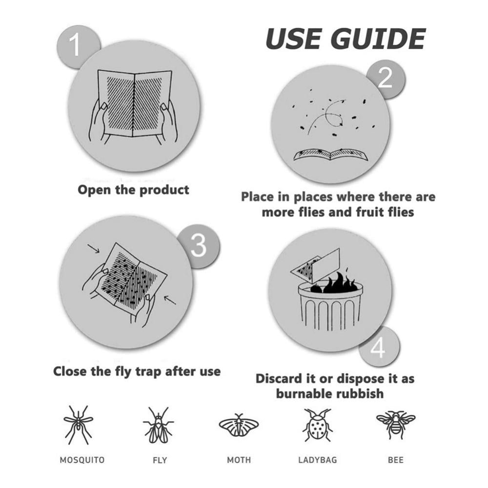 Buy Fruit Fly Trap, 10/30 pack fruit fly traps, Gnat Trap, fly trap