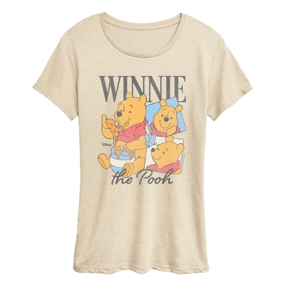 Winnie The Pooh - Bootleg Tee - Women's Short Sleeve Graphic T-Shirt