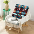thumbnail image 2 of Bohemian Ethnic Rustic 24" Oversized Zabuton Floor Cushion - Colorful Hippie Exotic Meditation Seat with 9-Point Stitching, Earthy Tribal Style for Home Decor & Relaxation, 2 of 7