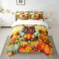 YST 7Pcs Scarecrow Comforter Sets Full Size, Happy Fall Y'All