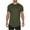 Army Green, variant on Xl White Tshirts for Men Mens Xl Shirts Mens Hipster T Shirts Workout Longline T-Shirt Curved Hem Top Tees Shirt
