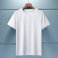 thumbnail image 2 of Mens Lightweight Athletic T-Shirts Wicking Running Workout Shirt Short Sleeve Gym Tops White XXL, 2 of 3