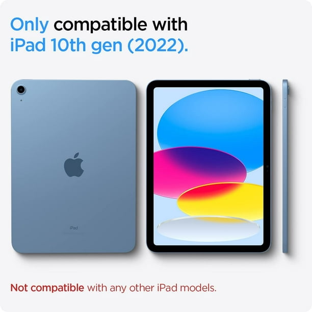 Acheter Coque pour iPad 10e, 9e, 8e, 7e, 6e, 5e génération, support pliable  mince, couverture intelligente pour iPad 2022 10.9 2021 2020 2019 10.2 2018  2017 9.7 Air 1 2