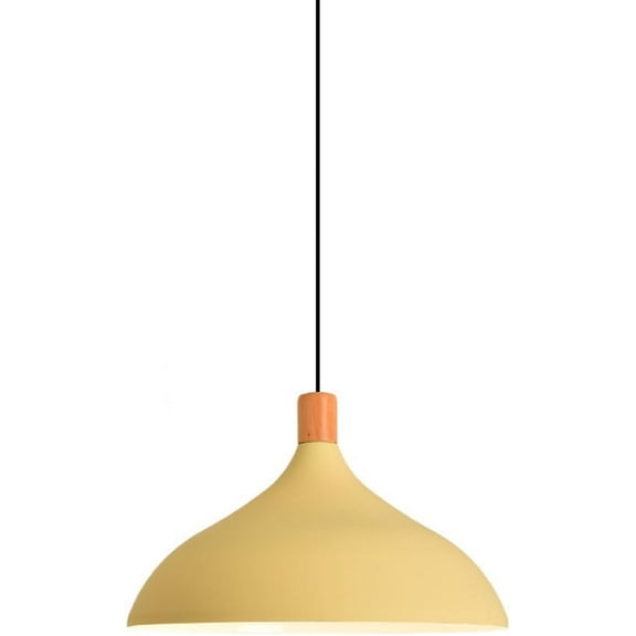 Minimalist Colorful Metal Pendant Lighting for Dining Room, Modern Farmhouse Pendant Light for Kitchen Island, Retro Industrial Style Pendant Lamp, Simple Rustic Pendant Light Fixture