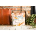 thumbnail image 3 of Embrace Endless Possibilities Peach Blur 10 x 10 Wood Tabletop Sign Plaque, 3 of 4