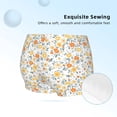 thumbnail image 2 of Rocae Floral1 for Girls' Cotton Boxer Briefs, Soft Mid-rise Panties-Small, 2 of 5