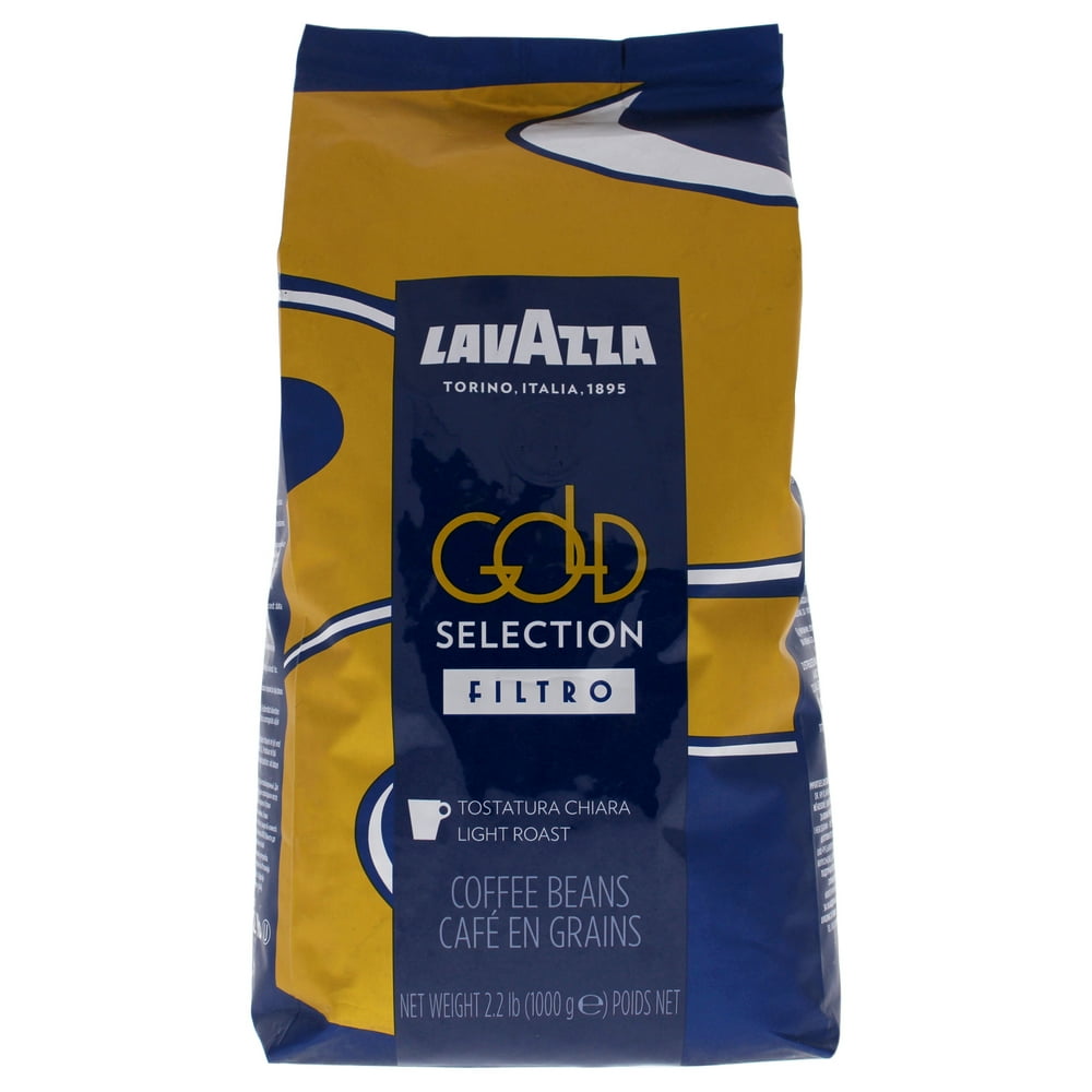 Gold Selection Filtro Light Roast Coffee Beans by Lavazza for 35.2 oz