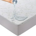 Bamboo Mattress Protector Waterproof, Pillow Top Mattress Pad Cover