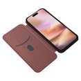 thumbnail image 5 of Allytechgroup Wallet Case for iPhone 16 Plus, Premium PU Leather Flip Stand RFID Blocking Shockproof Protective Slim Credit Card Slot Phone Case Cover for iPhone 16 Plus, Brown, 5 of 11