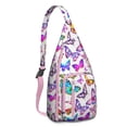 thumbnail image 1 of Sac à Dos Mode Papillon – Sac Bandoulière Élégant pour Femmes, Léger pour Voyage Randonnée, 1 of 3