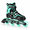 Mint Green-Medium - Big Kid (1-4 US), variant on Adjustable Inline Skates For Adults With Full Light Up Wheels