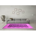 thumbnail image 3 of Ahgly Company Indoor Rectangle Oriental Pink Traditional Area Rugs, 8' x 10', 3 of 4