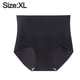 thumbnail image 2 of Ropa interior ajustada de cintura media ligera de verano para mujer, ropa interior triangular suave sin costuras (negro),XL, 2 of 5
