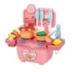 thumbnail image 2 of Juego de utensilios de cocina para niños, juguetes de cocina para niños, juguetes de cocina de plástico para niños, juegos de cocina de juguete, apariencia llamativa, 2 of 8