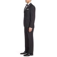 thumbnail image 2 of BH Men's Single Breasted Slim Fit Notch Lapel 2-Piece Formal Tuxedo Suit Set, 2 of 4