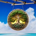 thumbnail image 3 of Tree of Life Wall Decor,Tree of Life Suncatcher Ornament,Stained Glass Window Hanging Suncatchers,Stained Glass Ornament for Home Christmas Decor Indoor Wall Art for Women Mother Grandmother Friends, 3 of 9