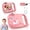 Pink, variant on Kids Camera with Reversible Lens, 2.4" Digital Camera, 2 in 1 Handheld Selfie Camera, Portable Creative Toy for Kids Photography & Play