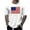 White, variant on Mens American Flag Patriotic Tshirts Oversized Big & Tall July 4th Graphic Tees Funny 250th Anniversary Summer Tops Light Blue, L