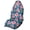 Tropical Hibiscus Floral Print, variant on XYZCANDO Car Seat Towel Cover Sweating Warp Kitted Terry Cloth, Compatible with Car Interior Van, for Trucks SUVs SUV Truck, Palm Sunset