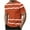 Orange, variant on Mens Shirts Under $10 Men's Striped T Shirt Short Sleeves Button Crew Neck Basic Henley Tees Tops Summer Gym Workout Sports Shirts Orange M