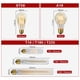 thumbnail image 5 of Bombilla retro Edison E27 220 V 40 W, bombilla A60 ST58 ST64 T10 T45 T185 G80 G95, bombilla vintage con filamento en forma de ampolla incandescente en espiral, 5 of 5