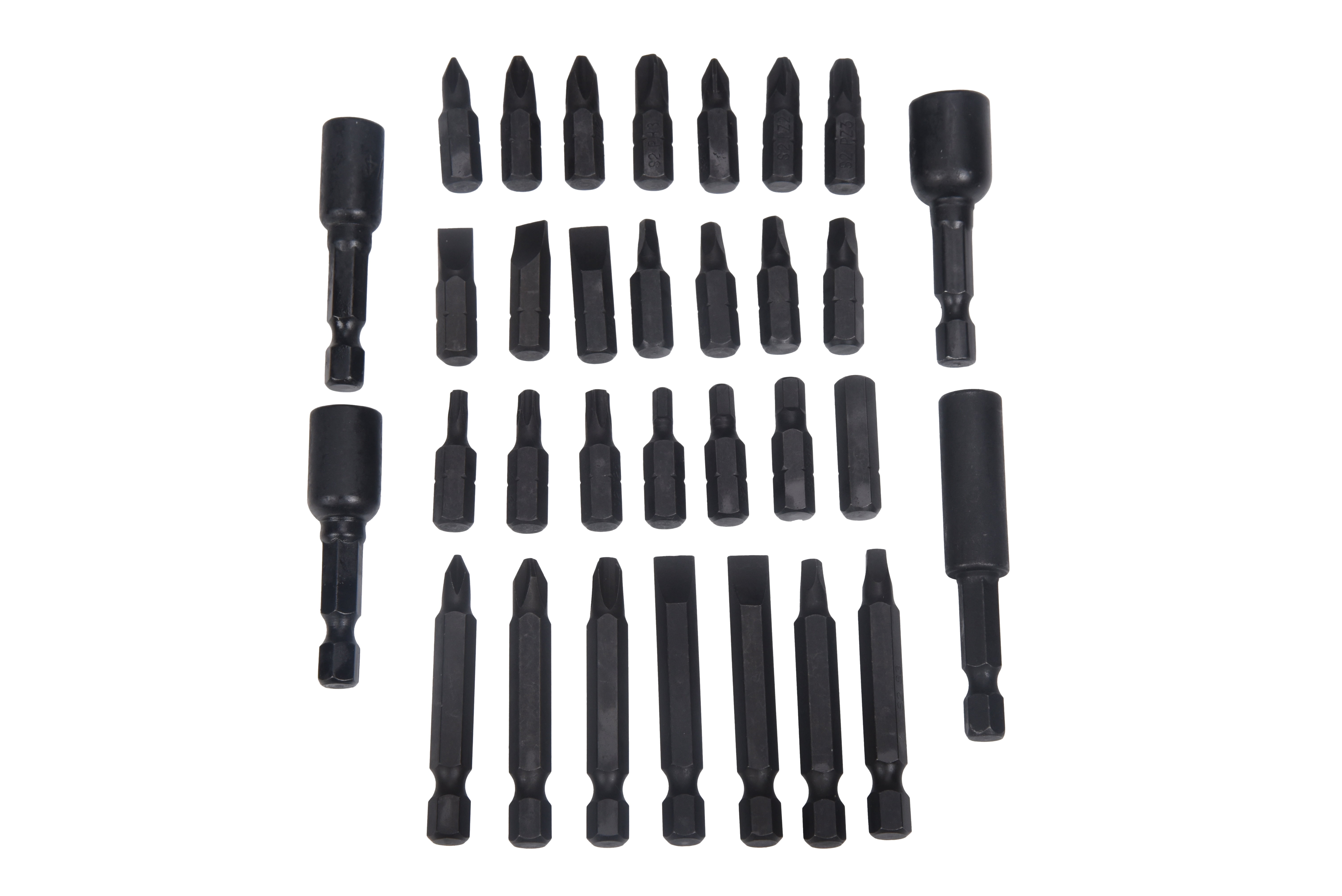 Century Drill & Tool 66939 Impact Pro Torsion Bits and Accessories, 32-Piece Set