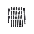 thumbnail image 3 of Century Drill & Tool 66939 Impact Pro Torsion Bits and Accessories, 32-Piece Set, 3 of 5