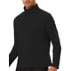 thumbnail image 4 of Camiseta de punto de manga larga con cuello alto INSPIRE CHIC para hombres M negra, 4 of 6
