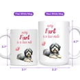 thumbnail image 4 of Every Fart is Love Note Havanese Guilty Face Happy Valentine's Mug Havanese Dog Lover Gifts Idea Coffee Tea Cup - 01016, 4 of 4