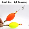 thumbnail image 6 of BE-TOOL 1/4/8PCS Fishing Float with Bead, Soft Foam Fishing Floats Shape Bullet / Oval Fishingt Accessories, 6 of 7