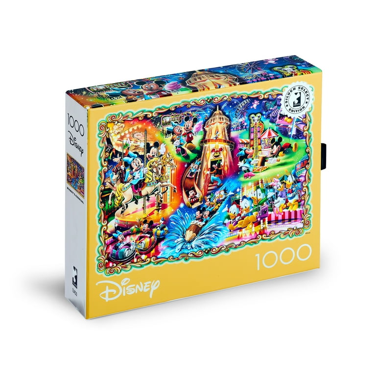Buffalo Games 1000-Piece Silver Select Disney Mickey's Carnival