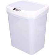 Intelligent Waste Bin 15L Automatic Infrared Induction Electric Composter for Kitchen, Smart Compost Bin with Lid for Bedroom, Bathroom, Kitchen