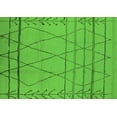 thumbnail image 1 of Ahgly Company Indoor Rectangle Oriental Green Industrial Area Rugs, 2' x 4', 1 of 4