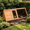 thumbnail image 2 of Outdoor Small Turtle Cage, Humid Land Turtle Enclosure, Reptile House for Small Terrestrial Turtles, Orange, 2 of 7