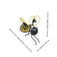 thumbnail image 2 of Luz Solar de abeja colgante for exteriores, for Patio, camino, patio trasero, balcón, porche, regalos de inauguración de la casa, 2 of 6