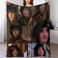 thumbnail image 5 of David Krumholtz Blanket Handsome #1 Throw Blankets Ultra Soft Flannel Lightweight Throws for Couch, Bed, All Seasons Use 50""*60""（130 * 150cm）, Style-1, 5 of 6