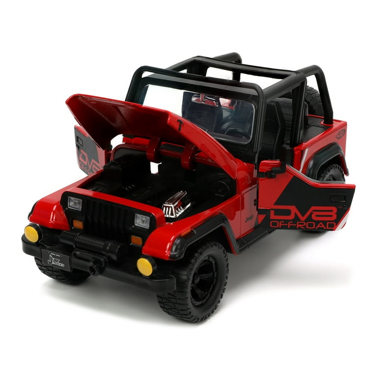 Amazon.com: Jada Toys Just Trucks 1:24 1992 Jeep Wrangler