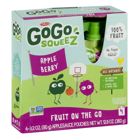 UPC 890000001530 product image for GoGo squeeZ Applesauce Berry 3.2oz | upcitemdb.com