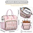thumbnail image 5 of Ballet Swan Princess Pattern Womens Lunch Box for Work,Insulated Large Lunch Bag for Tween and Teen,Loncheras Para Mujer,Leakproof Adult Lunch Bag for Work,Beach,Travel,Picnic,Camping, 5 of 7