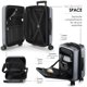 thumbnail image 5 of Equipaje de mano TRAVELARIM 22 gris con bolsa de cosméticos de 55 cm, 5 of 9