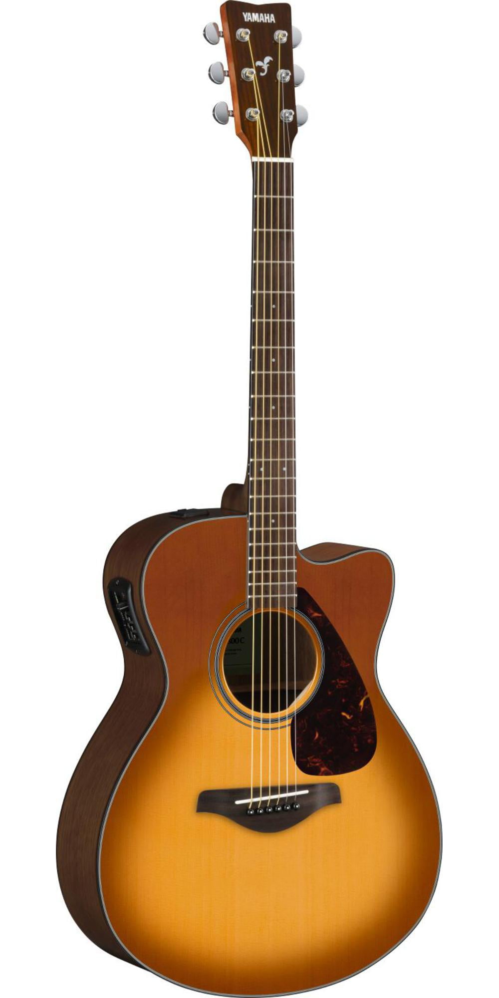 Yamaha FSX800C Small-Body Acoustic-Electric Guitar Sand Burst
