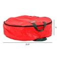 thumbnail image 2 of Unique Bargains 1 Pack Clothes Storage Bags Moving Bags Red 23.5*7in, 2 of 7