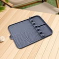 thumbnail image 4 of TIMIFIS Barbecue Mats Griddle Mat Barbeque Grill Accessories Tools For Side Shelf Mat Grill Pad For Outdoor Grill Kitchen Counter Spatula Mat With Drip Pad For K kitchen gadgets Kitchen Gadgets, 4 of 5