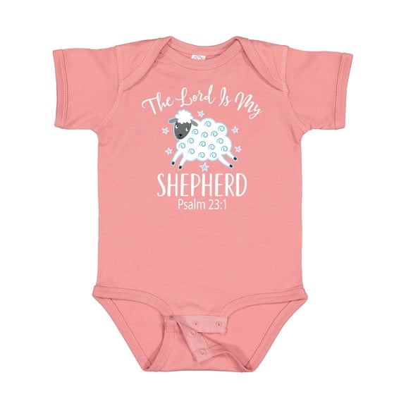 Inktastic The Lord is My Shepherd Psalm 23 Boys or Girls Baby Bodysuit