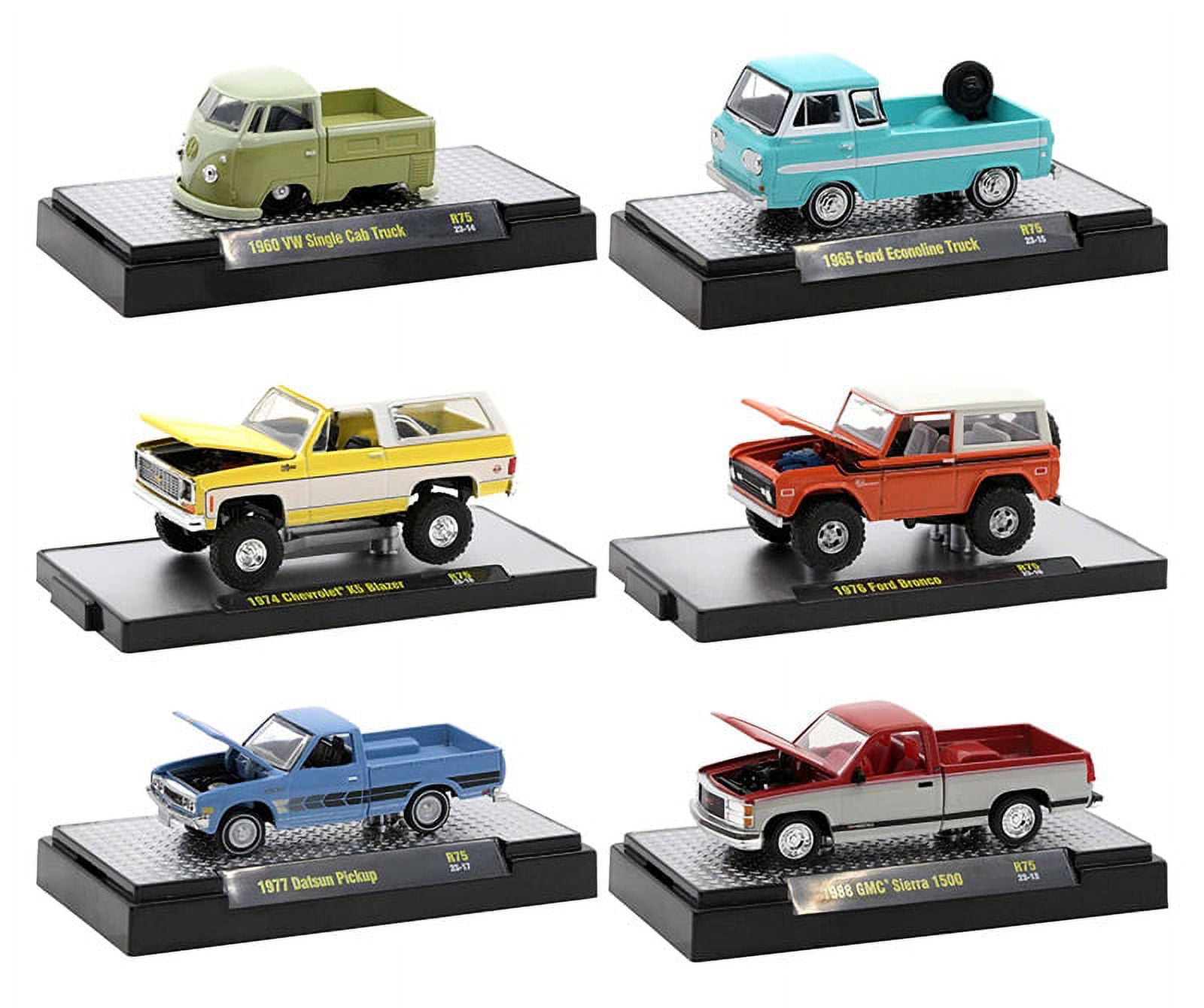 M2マシーン 1960 フォルクスワーゲン・シングルキャブ・トラック M2 Machines Auto-Thentics Release 75 - 1960 Volkswagen